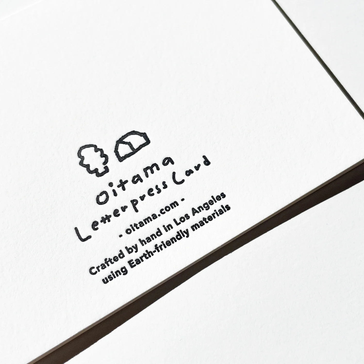Letterpress Card/ Coyote and Mountain - Image 4