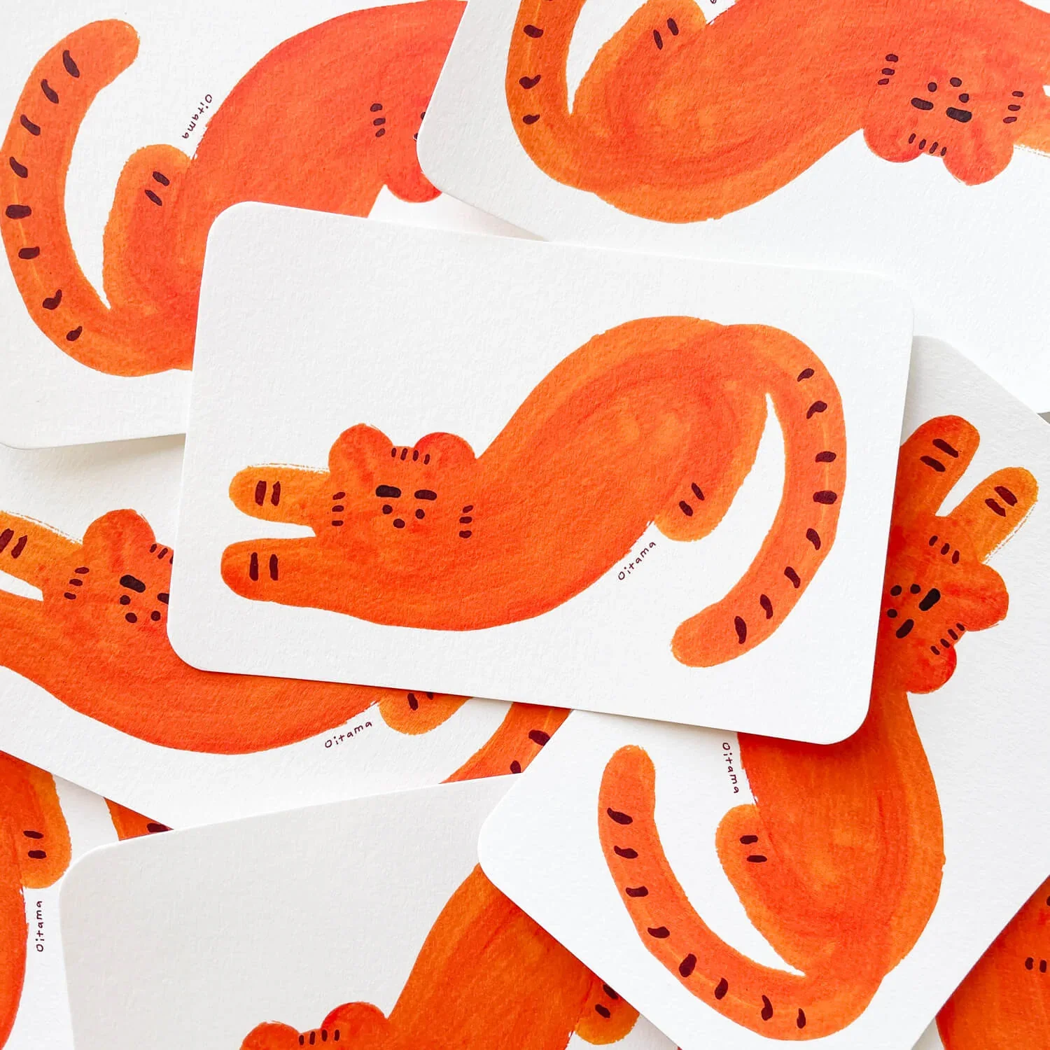 Postcard/ Tiger - Image 4