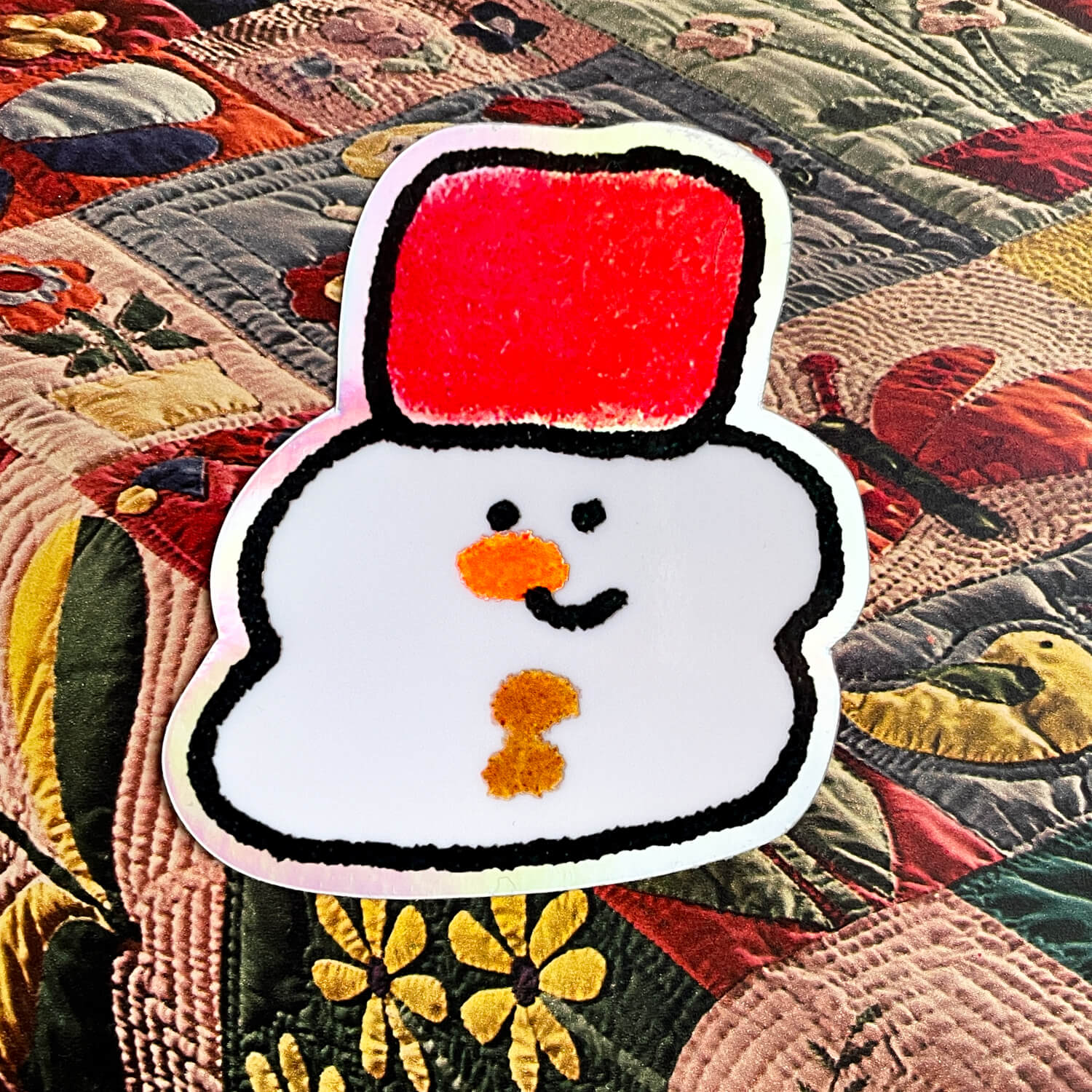 Sticker/ Snowman - Image 2