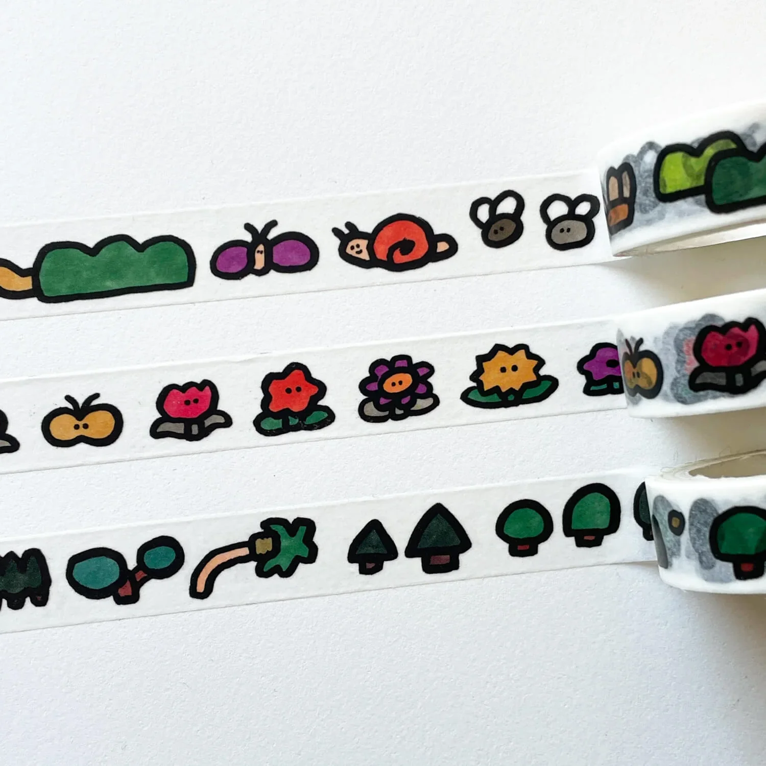 Washi Tape/ Snail and Friends - Image 3