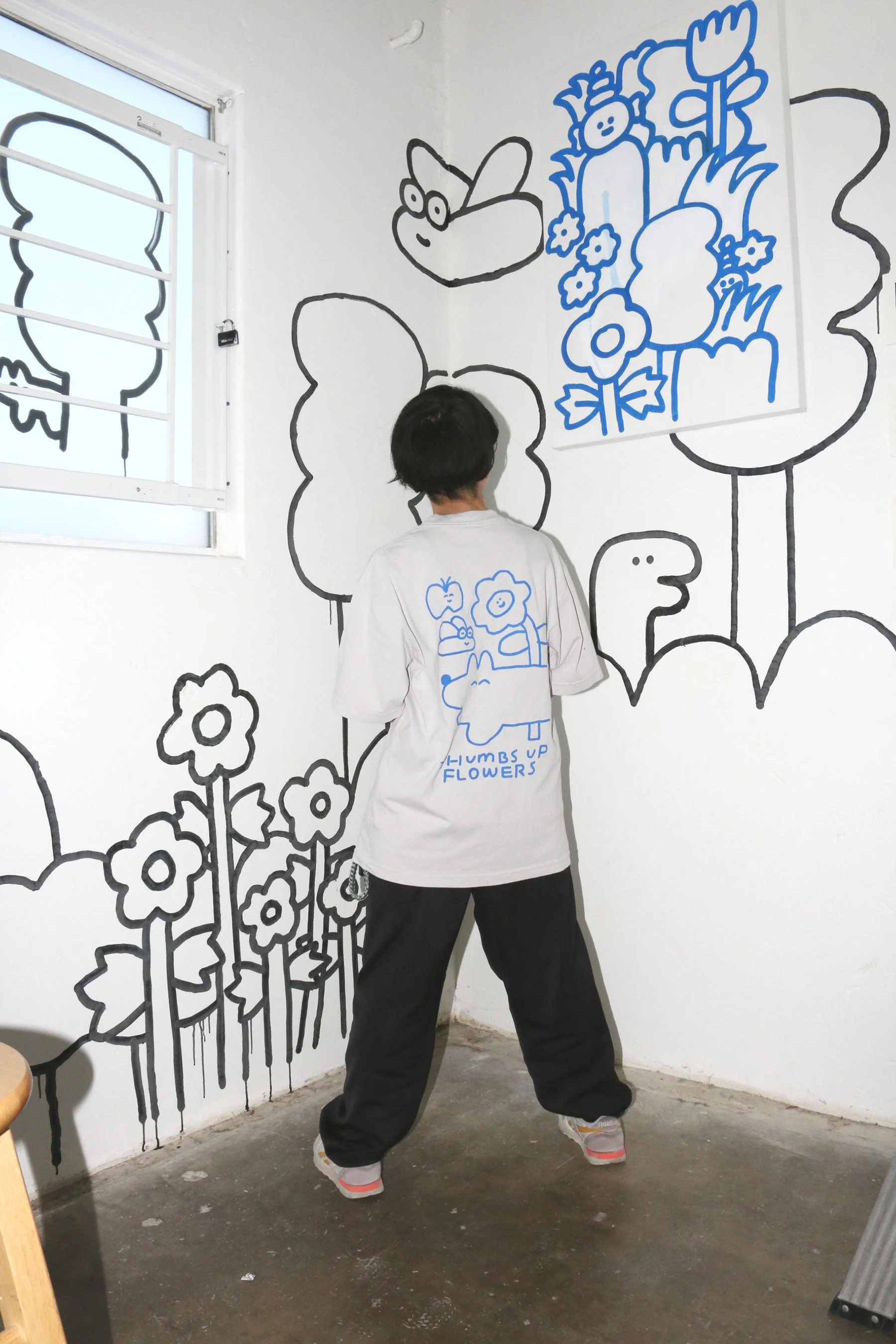 Oitama x TUF T-shirts / Light Grey - Image 6