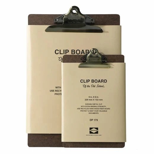 Old School Clipboard/ A5/ Bronze Clip - Image 4