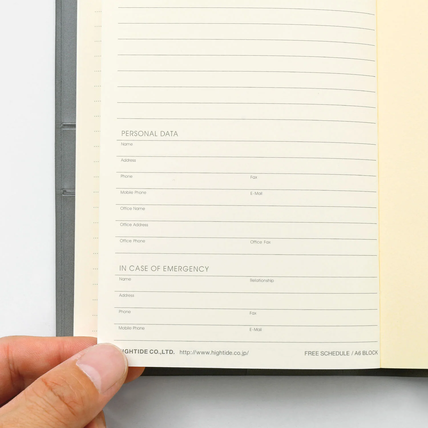 Open Dated Planner / Endy A6 - Image 17