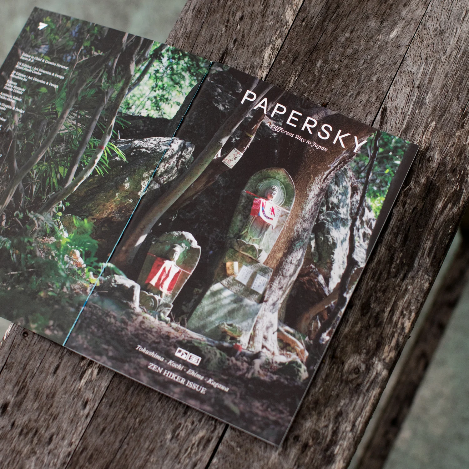 PAPERSKY U.S. Edition #001 / Shikoku Zen Hiker Issue - Image 2