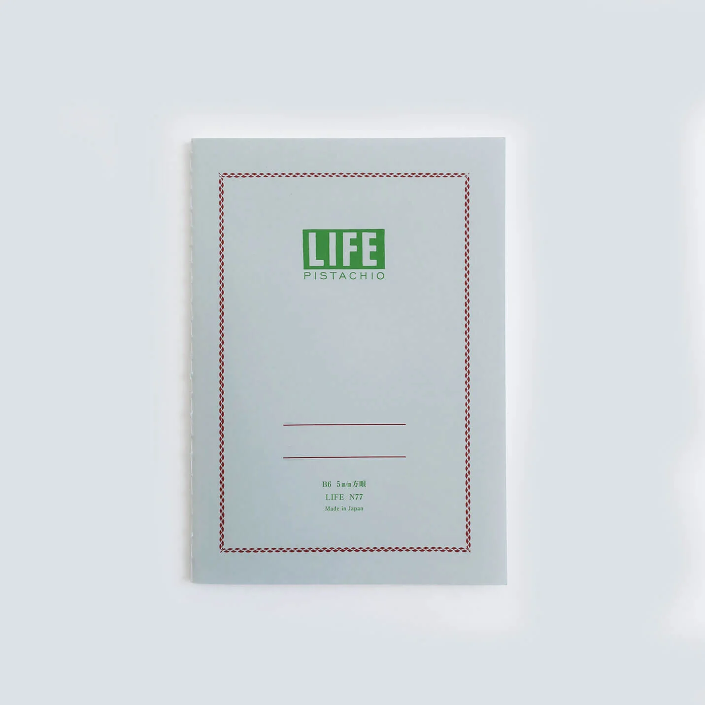 PISTACHIO Notebook N77/ B6 (LIFE)