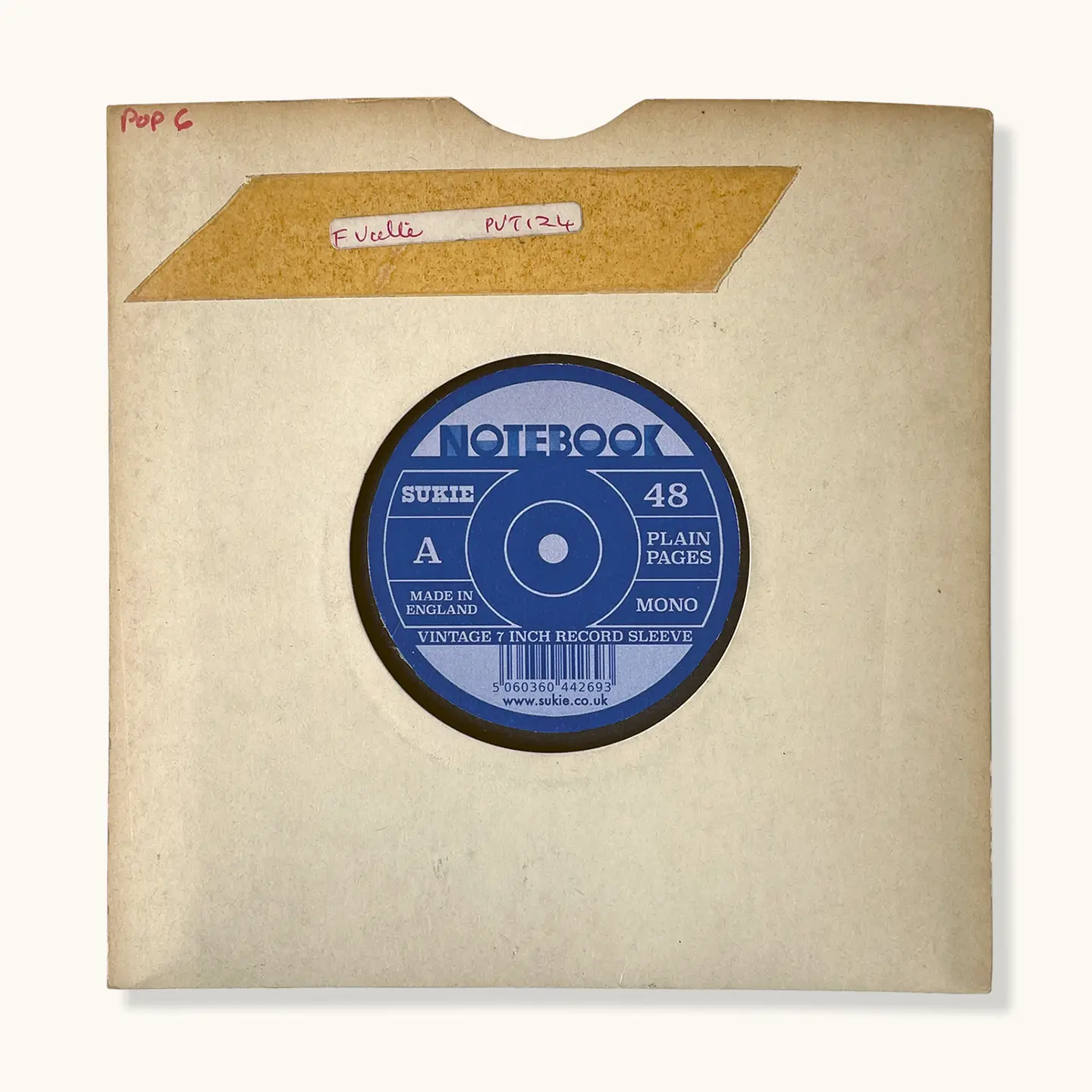 Record Sleeve Notebook