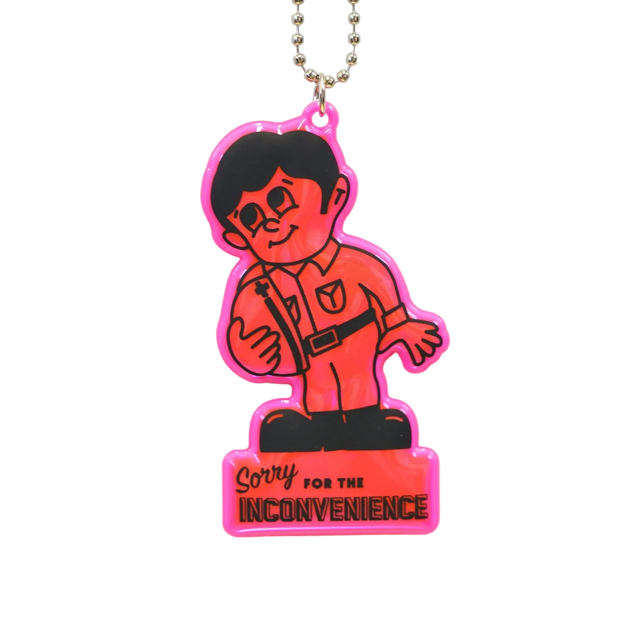 Reflective Keychain - Kanban Boy - Image 5