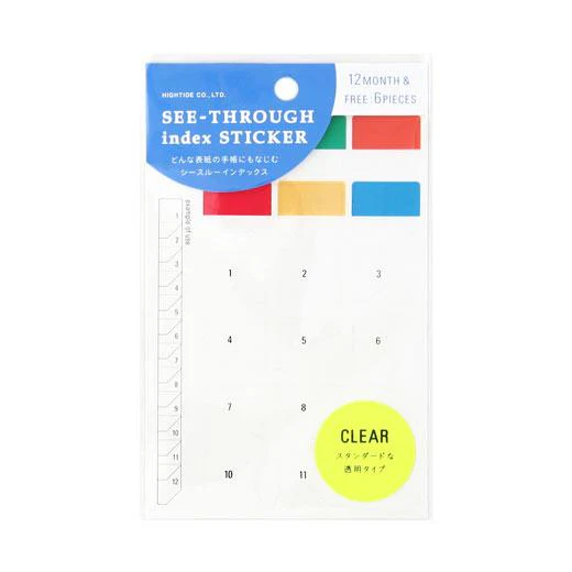 See-Through Index Sticker - Image 3