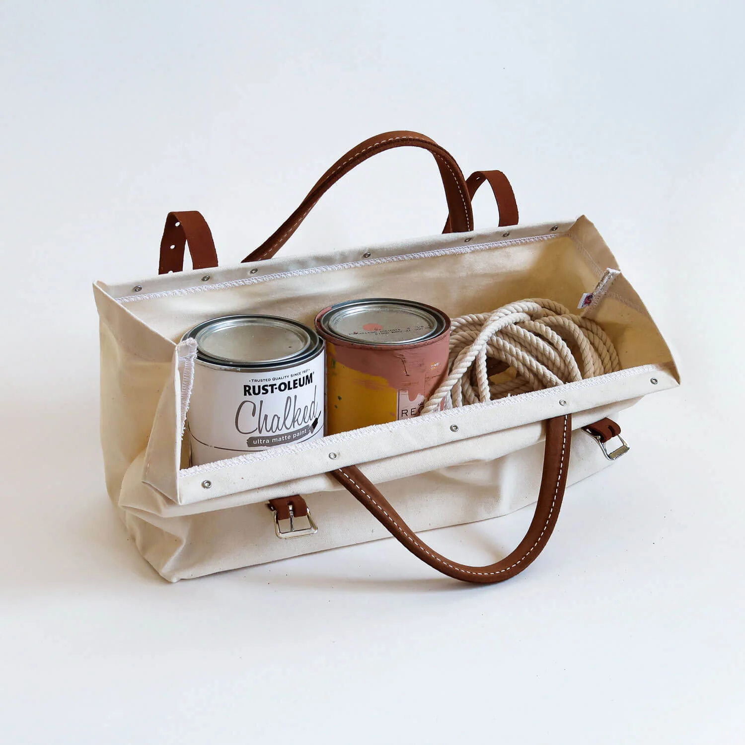 Small Canvas Utility Tool Bag - Image 4
