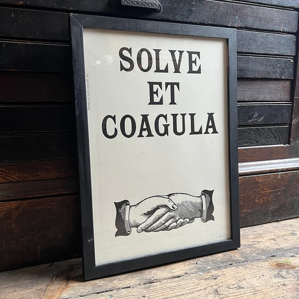 SOLVE ET COAGULA/ Poster - Image 2