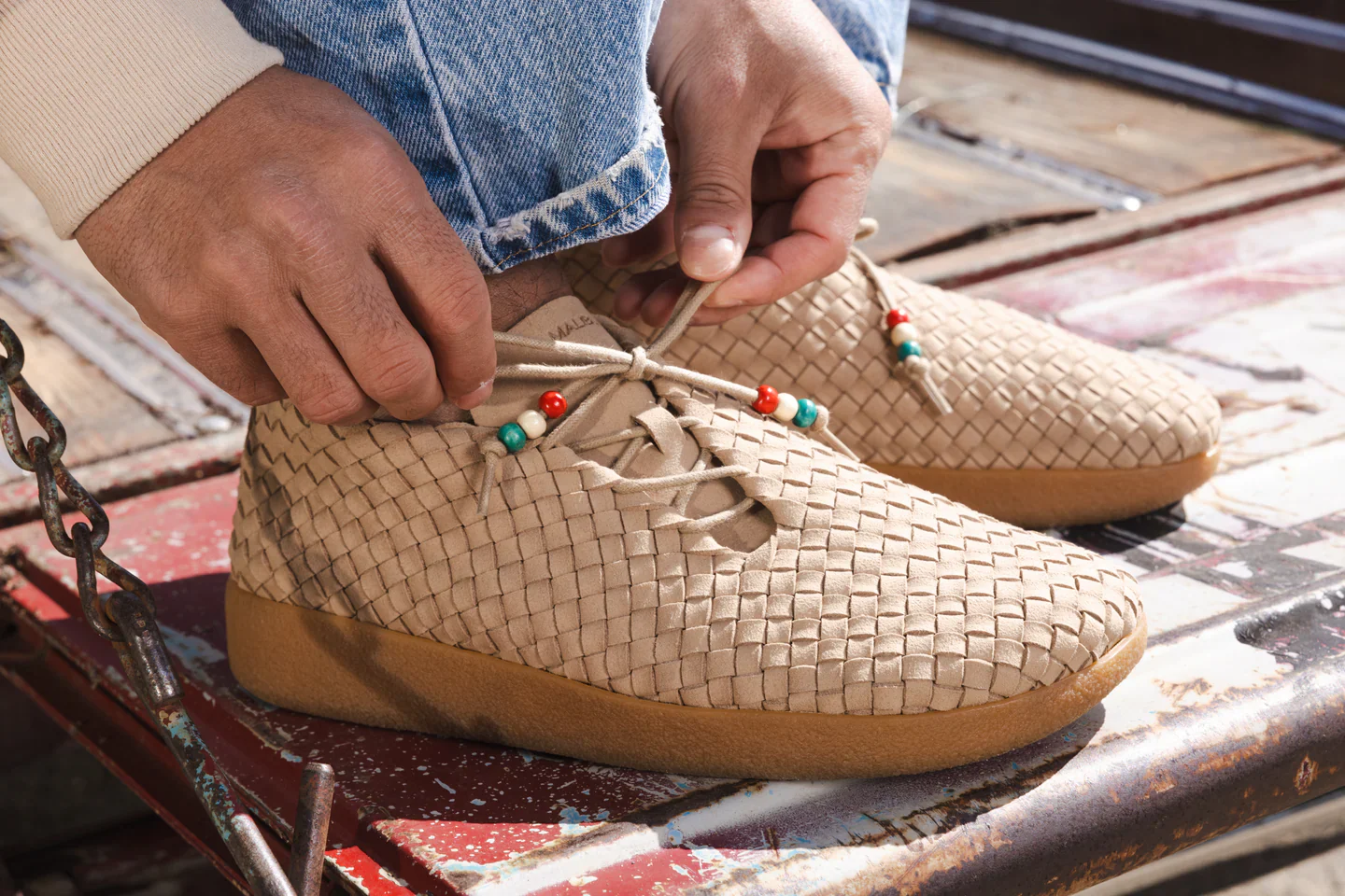 SS24 Matador Chukka Low / Beige (Malibu Sandals) - Image 3