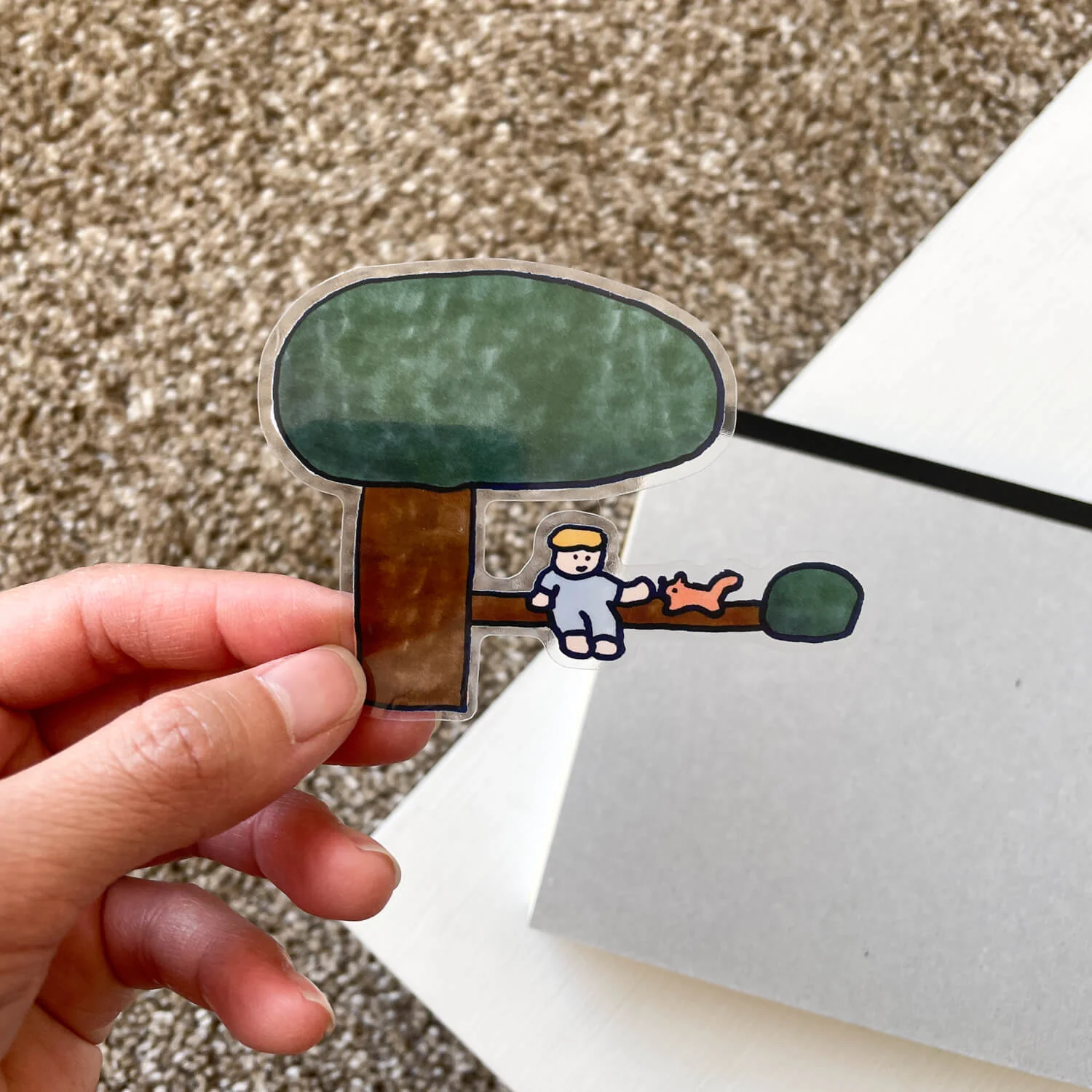Sticker/ Hello
