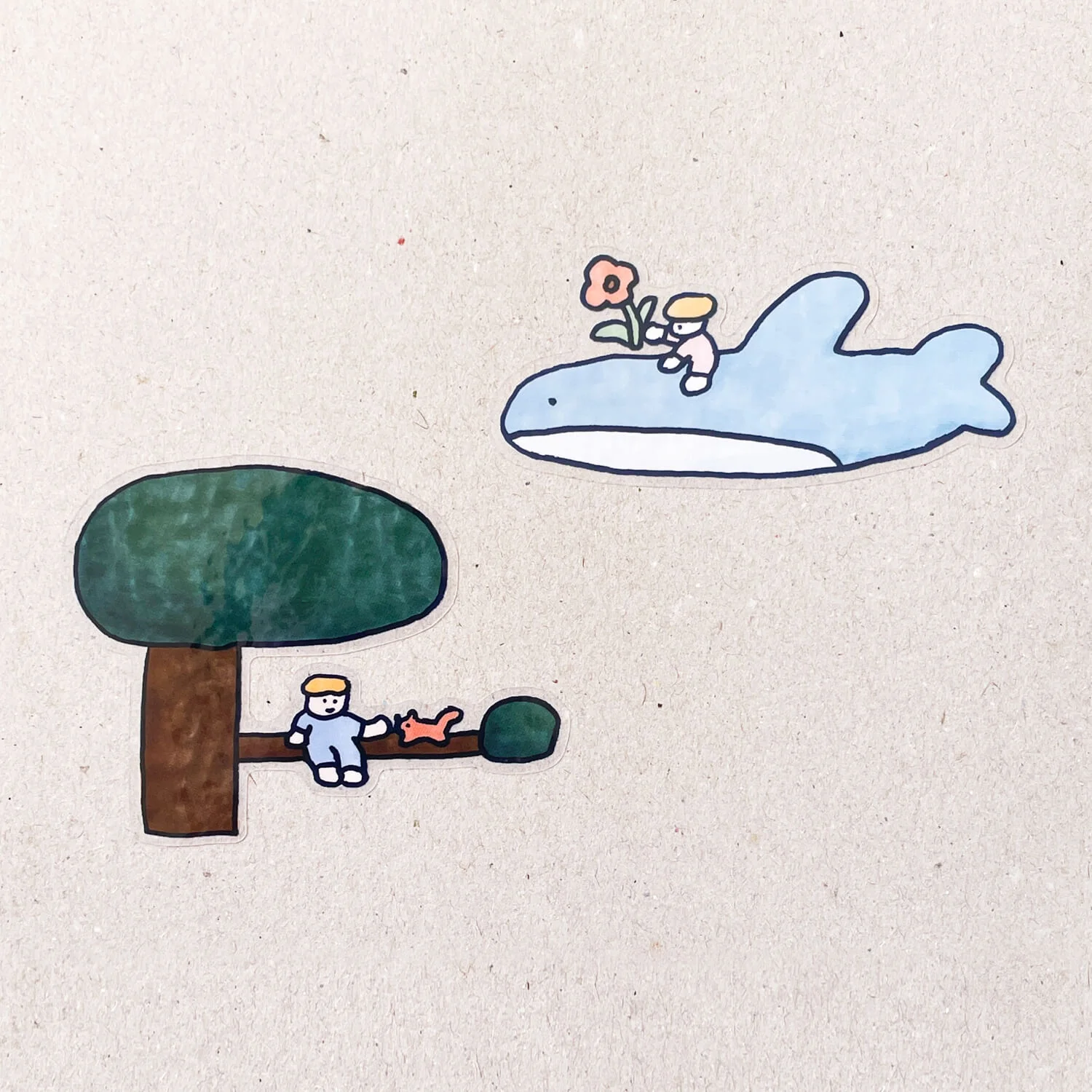 Sticker/ Mr. Shark - Image 4