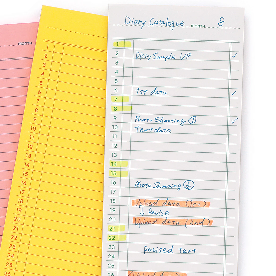 Sticky Memo Pad Monthly - Image 6