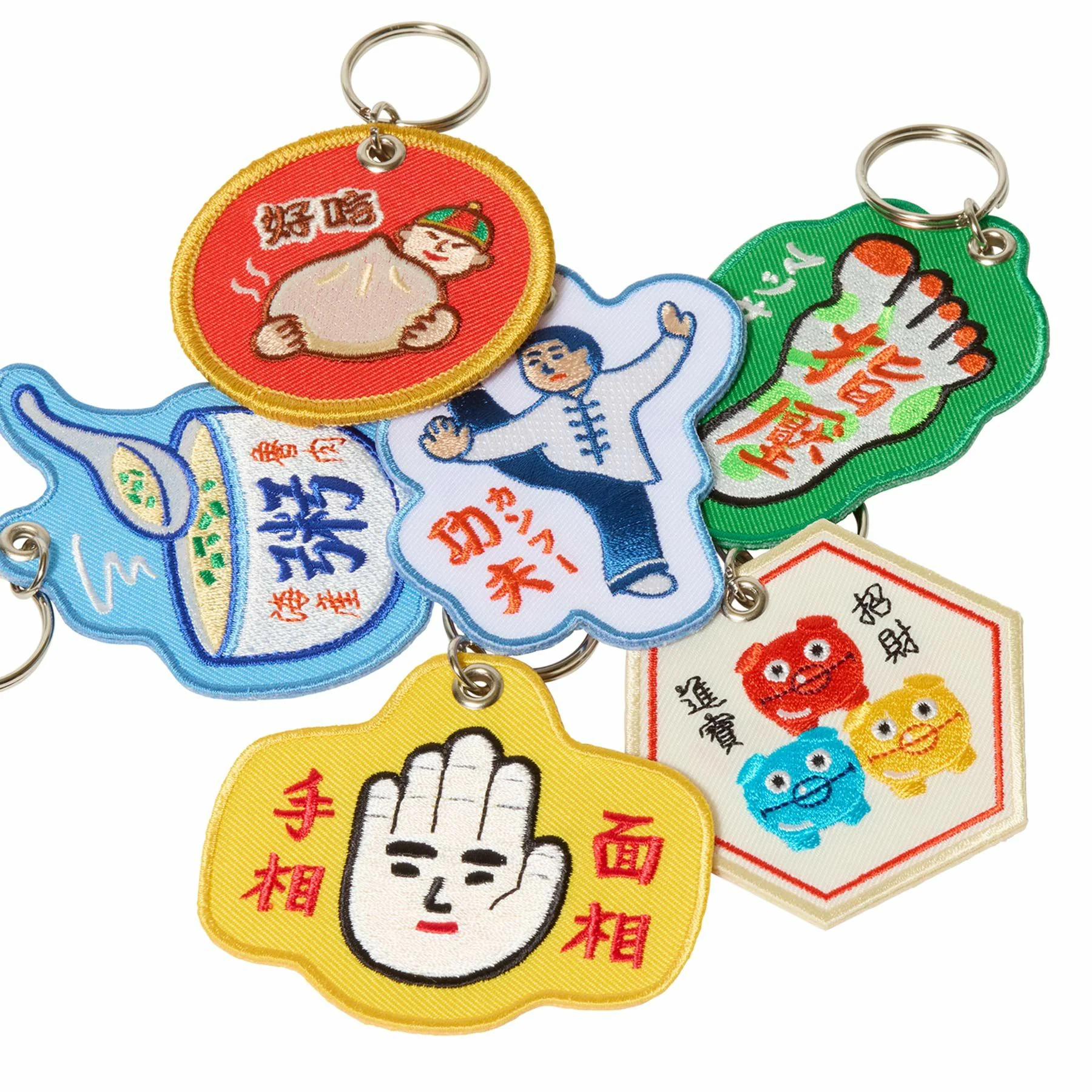 Stitch Work Key Chain / Chinese Motif - Image 11
