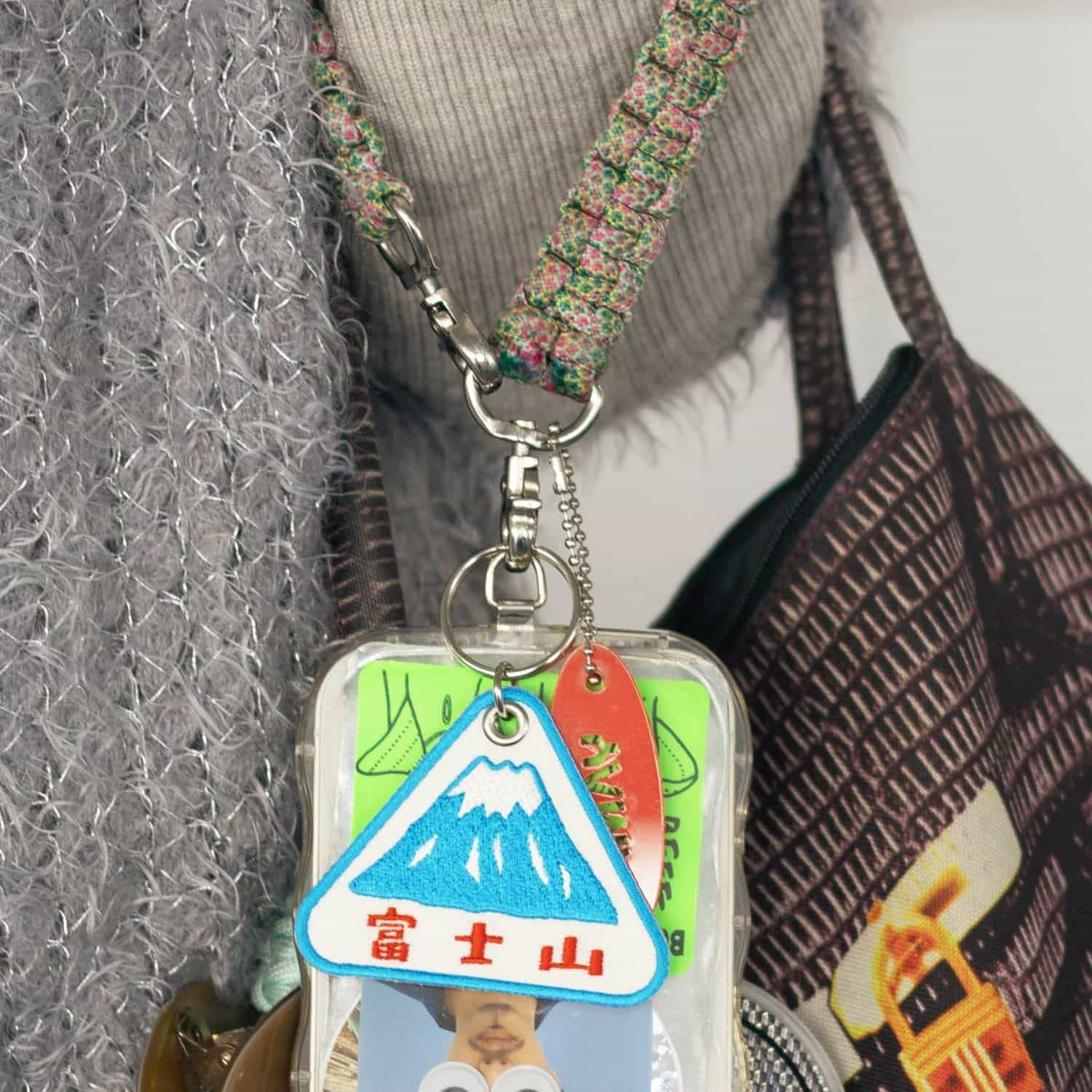 Stitch Work Key Chain / Japanese Motif - Image 12
