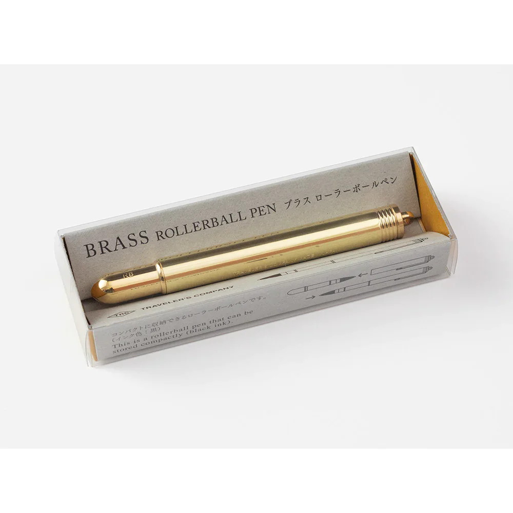 TRC Brass Rollerball Pen - Image 2