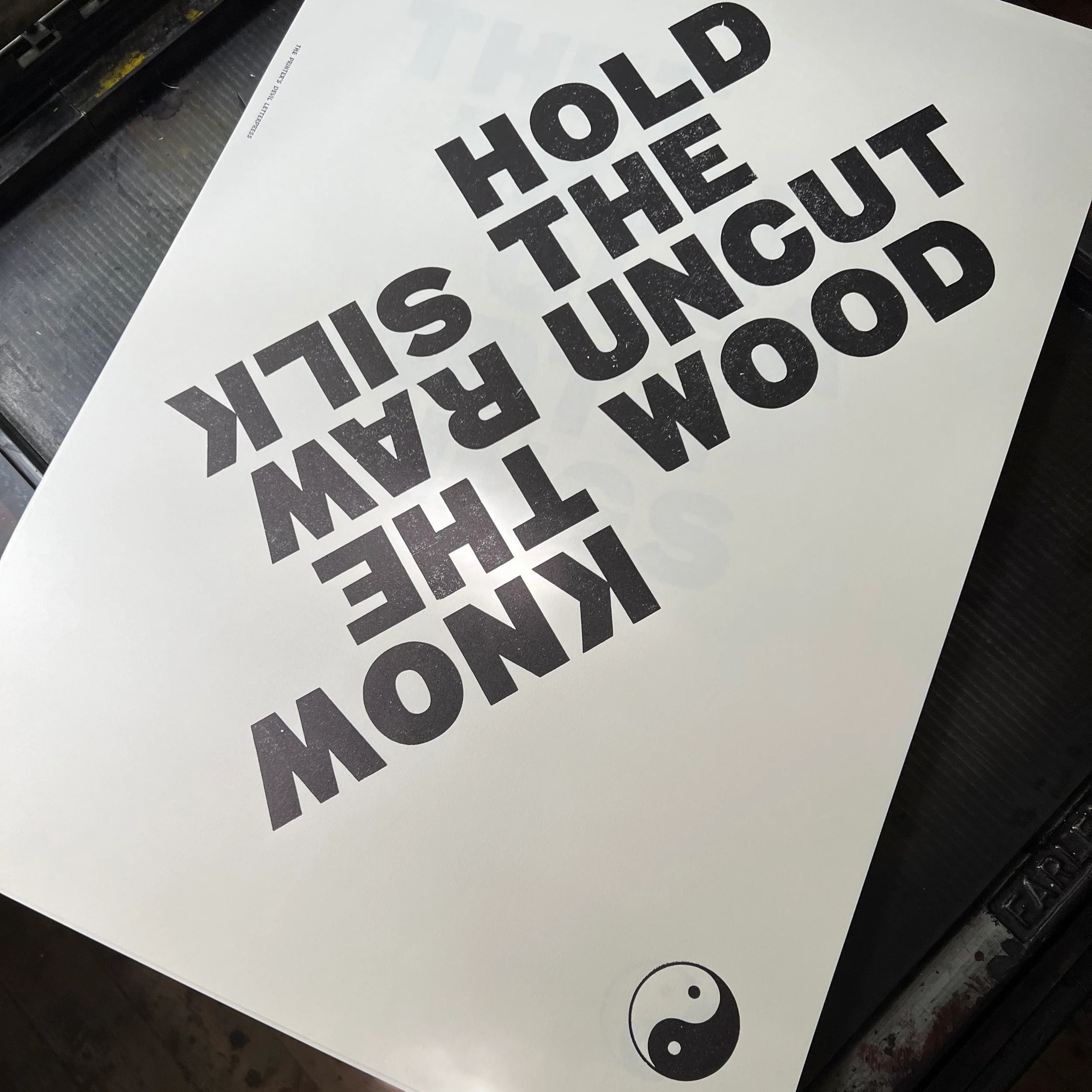 UNCUT WOOD/ Poster - Image 2