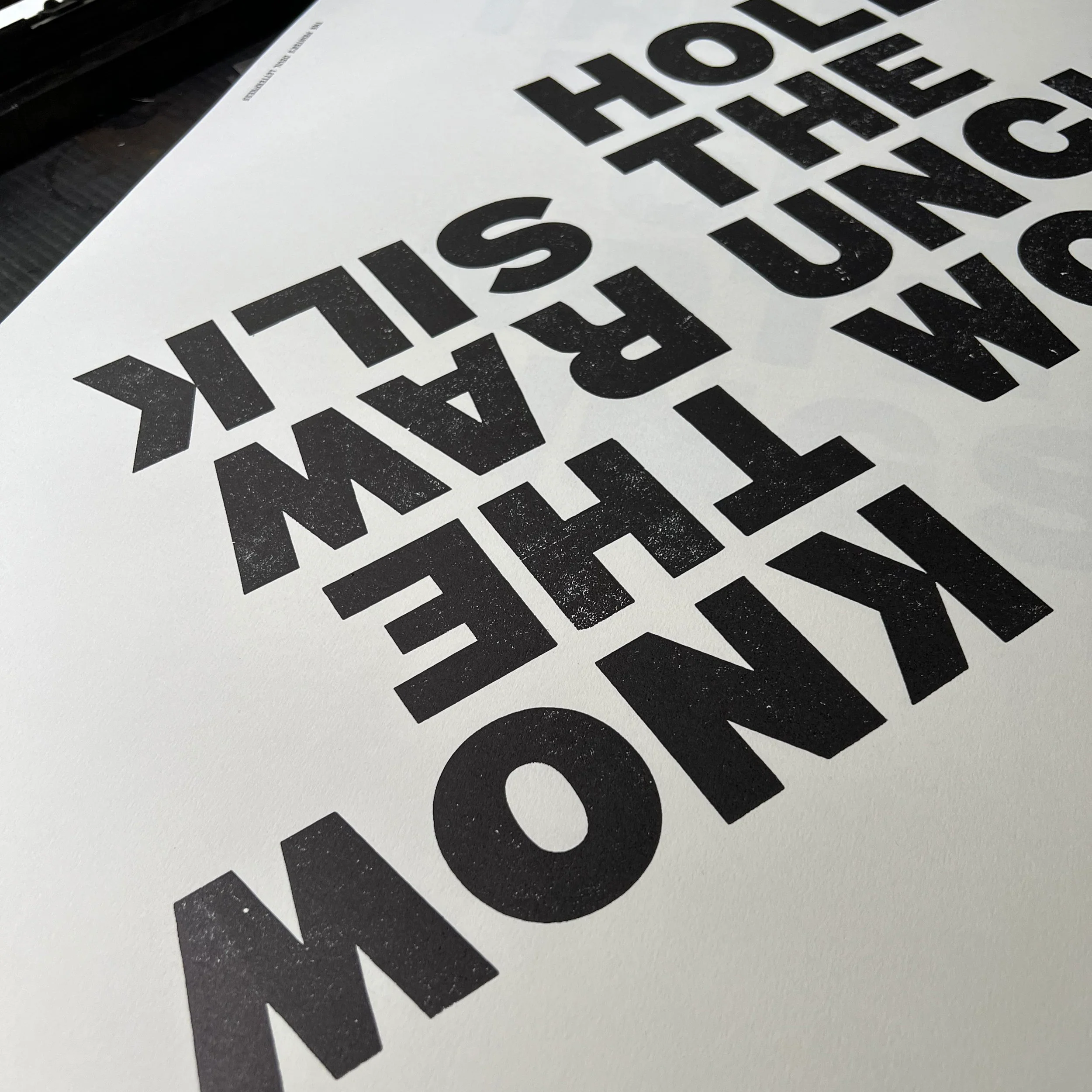 UNCUT WOOD/ Poster - Image 3