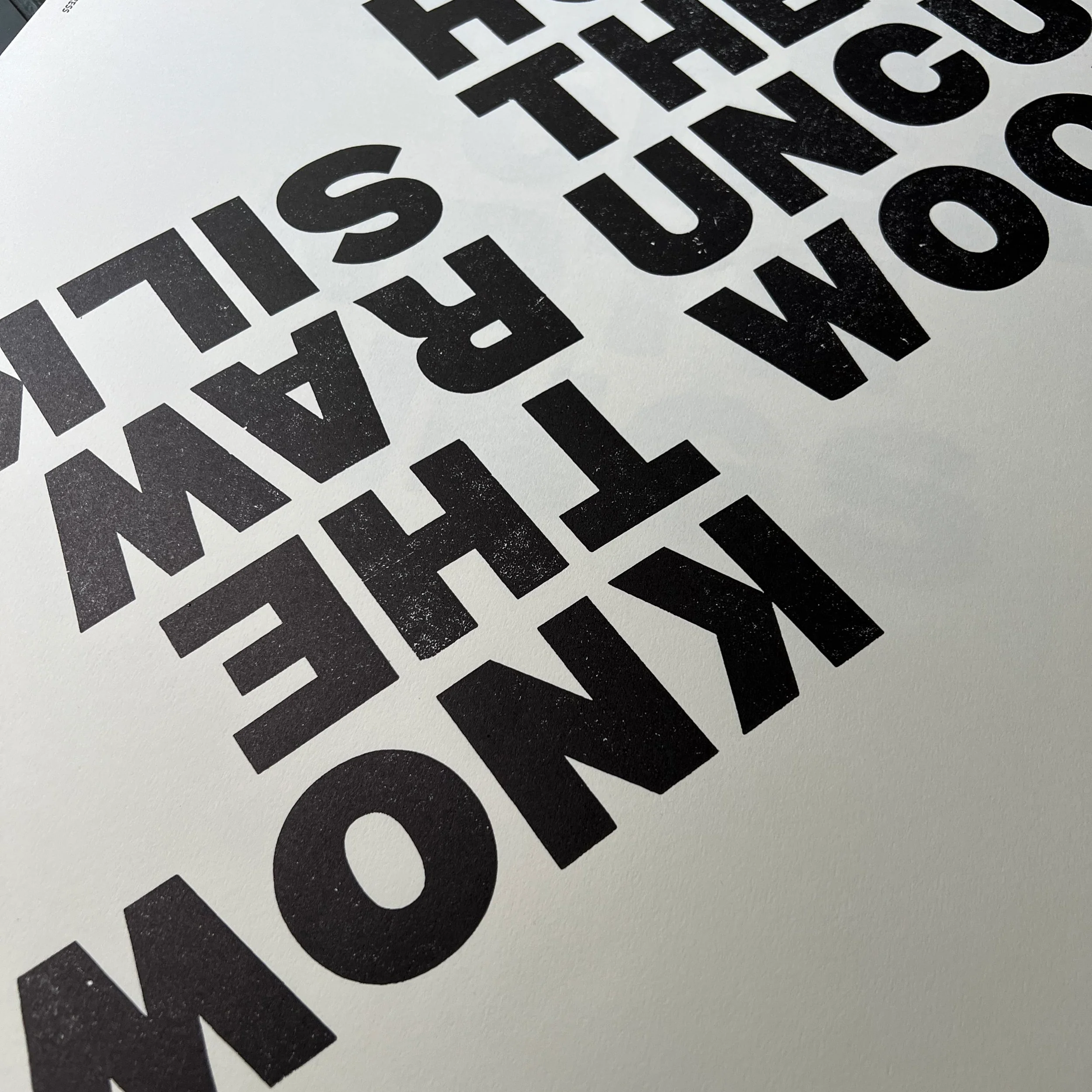 UNCUT WOOD/ Poster - Image 5