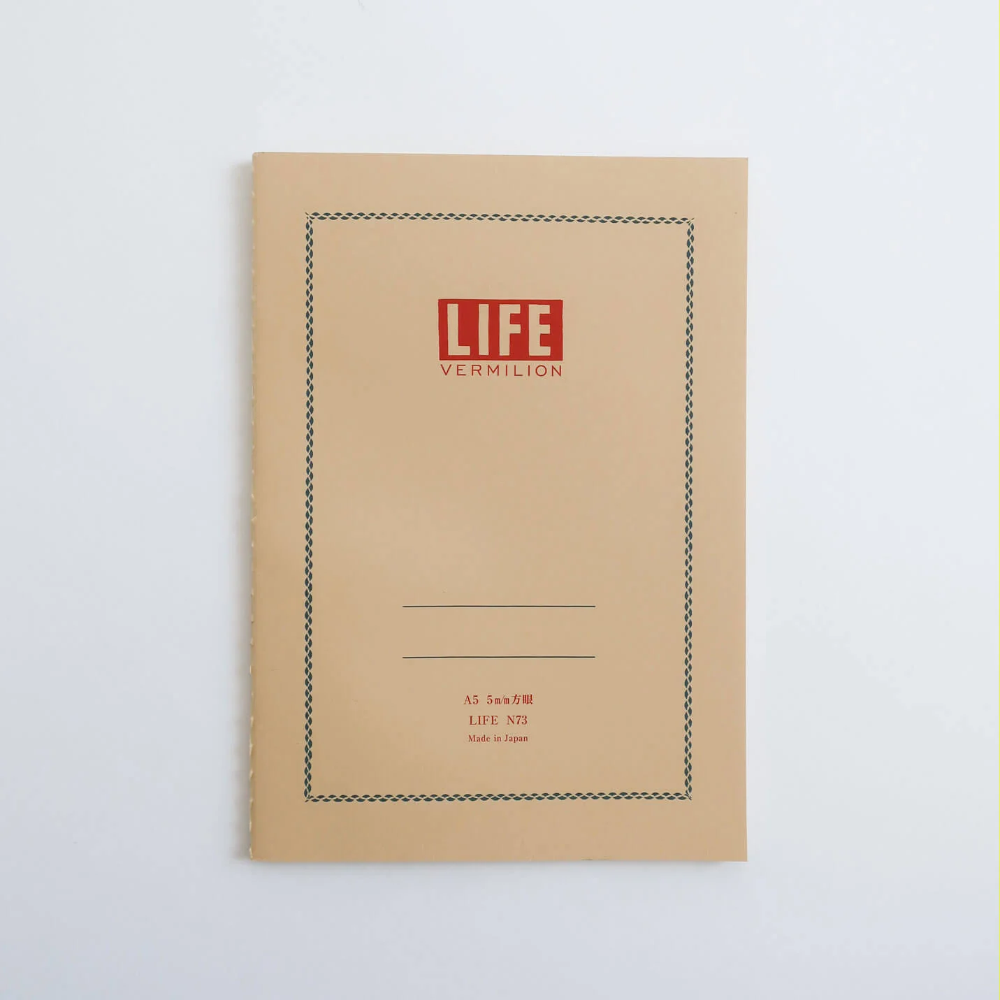VERMILION Notebook N73/ A5 (LIFE)