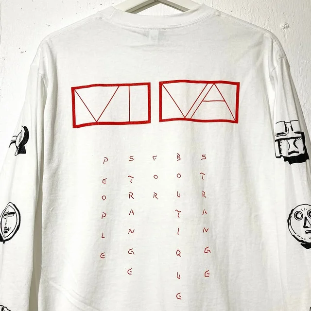 VIVA Strange Faces Long-Sleeve Shirt - Image 5