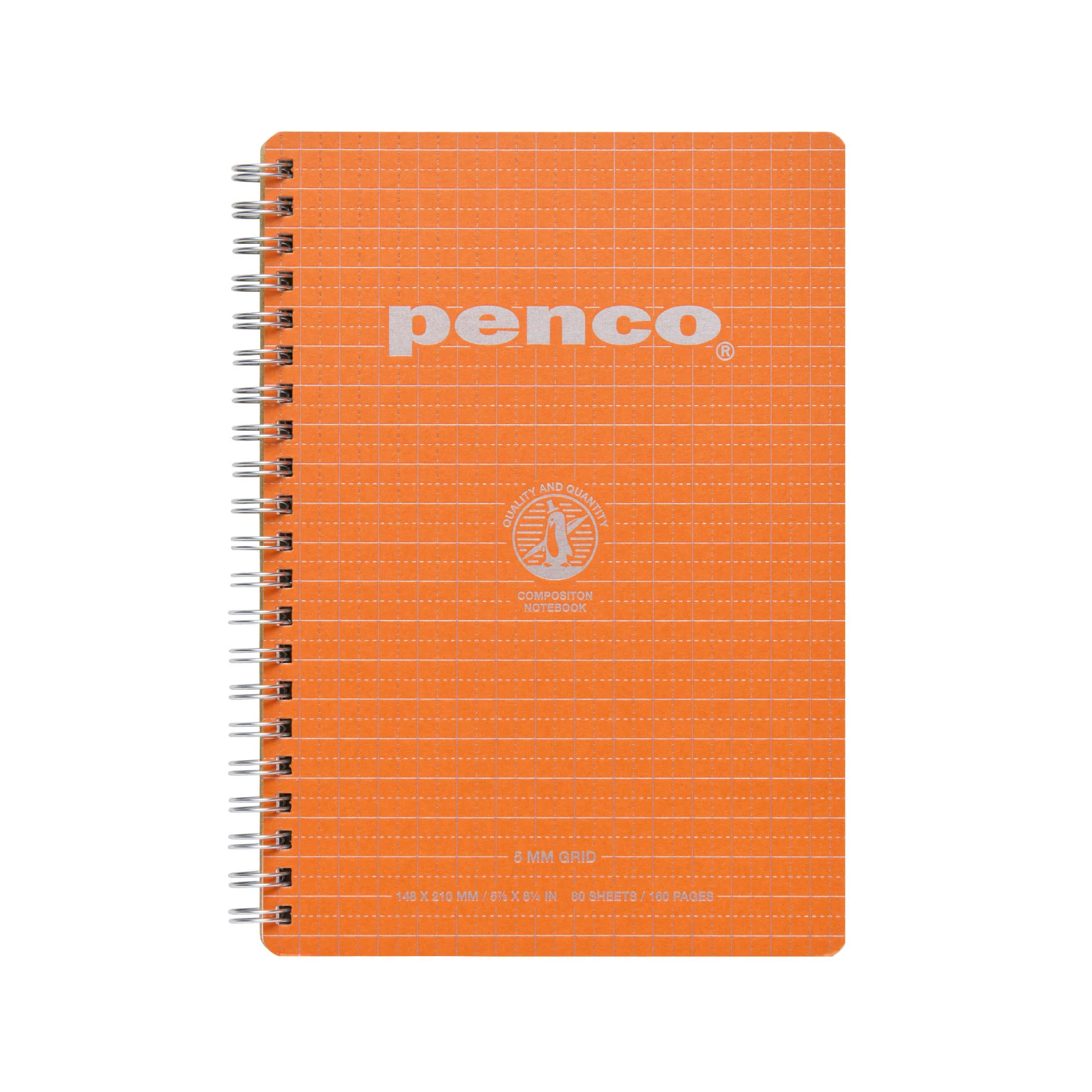 Wirebound Notebook A5 Grid - Image 3