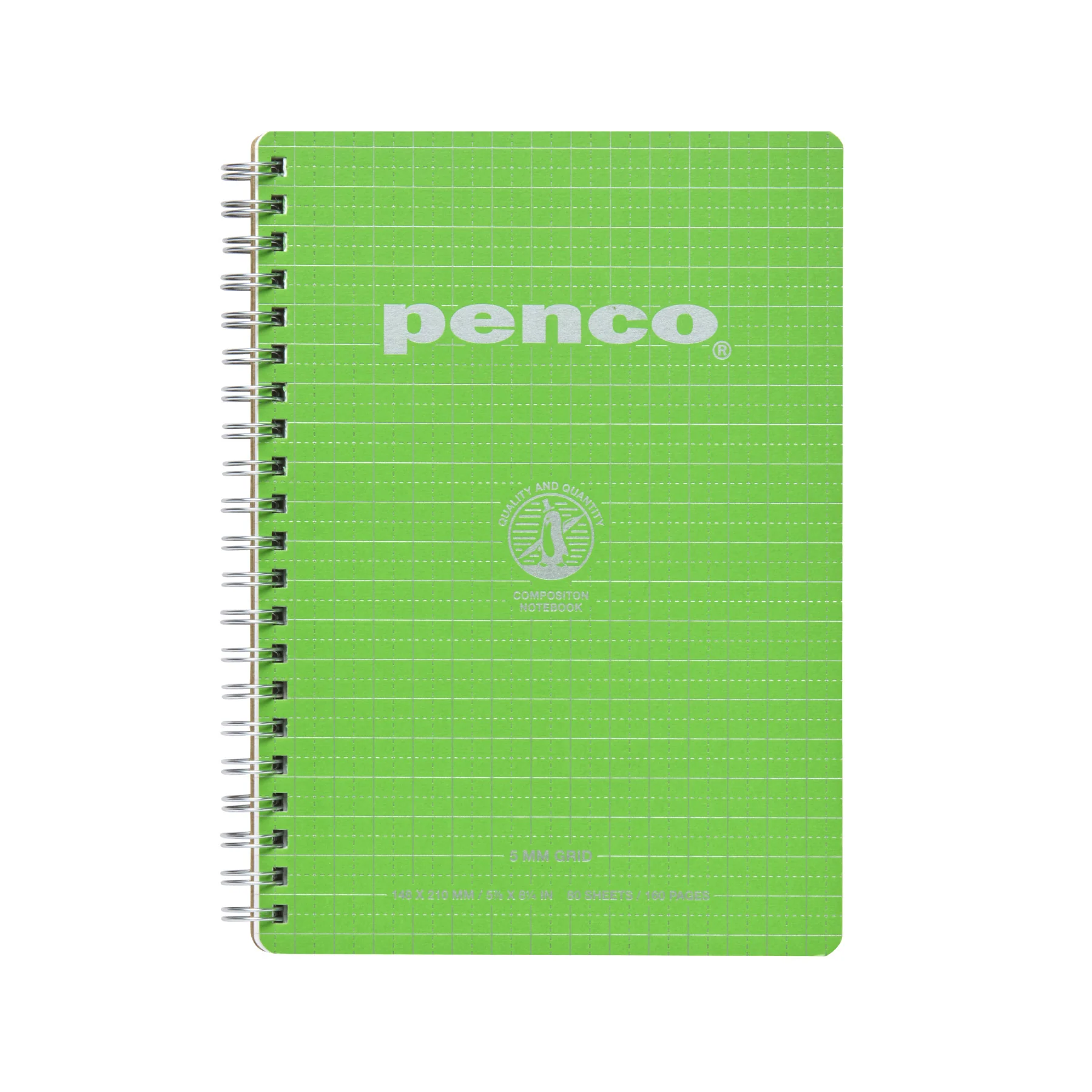Wirebound Notebook A5 Grid - Image 5