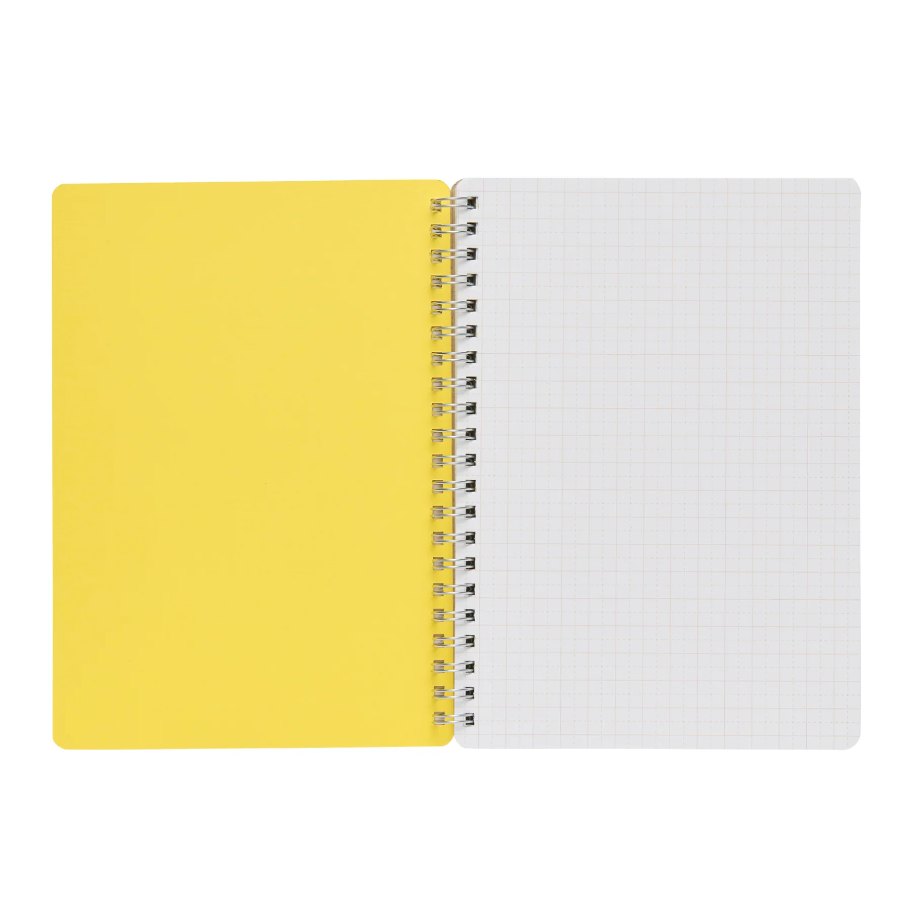 Wirebound Notebook A5 Grid - Image 6