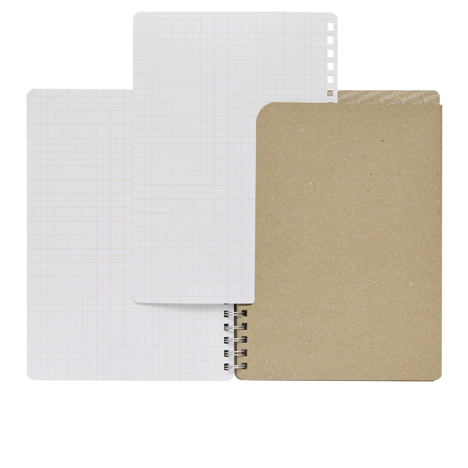 Wirebound Notebook A5 Grid - Image 9