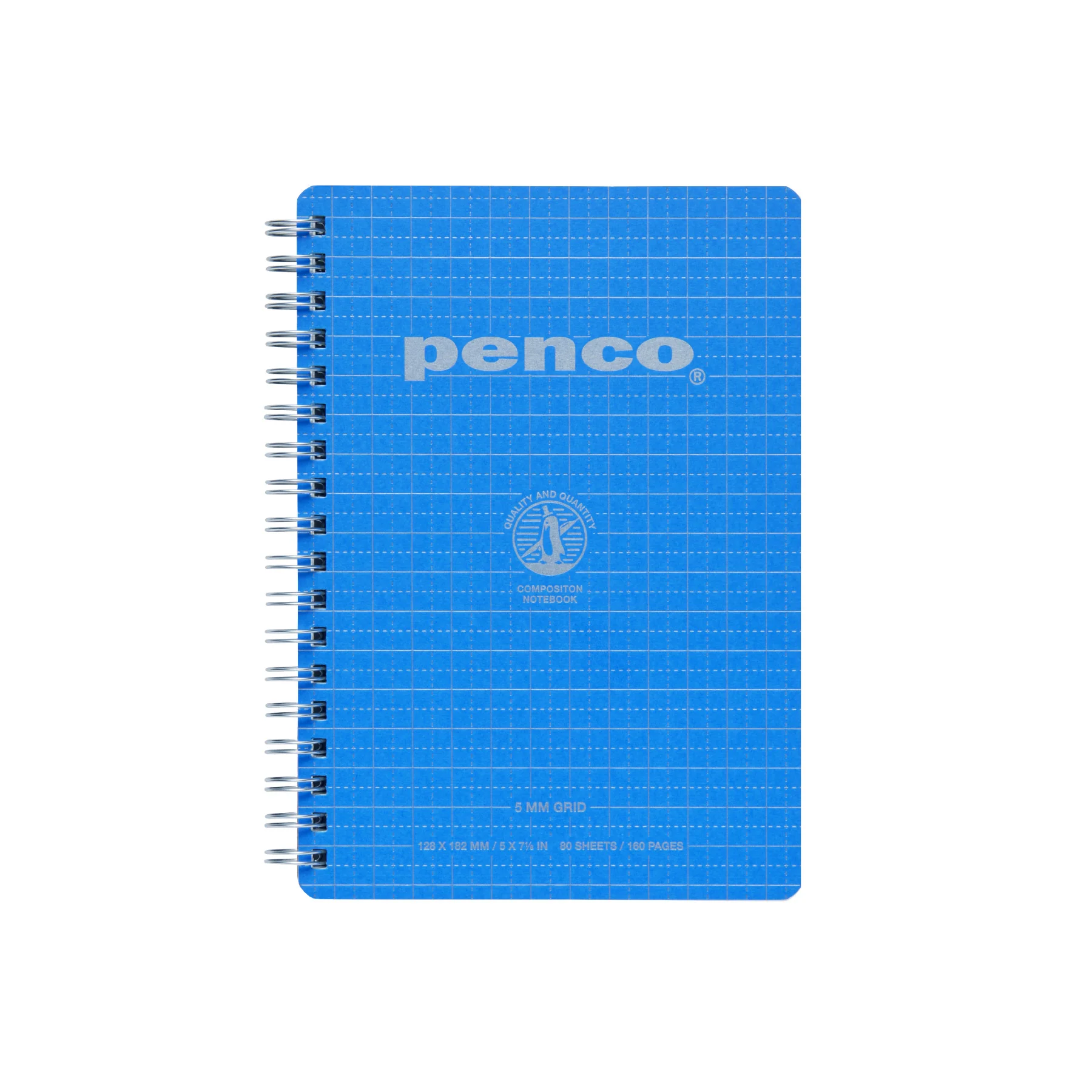 Wirebound Notebook B6 Grid