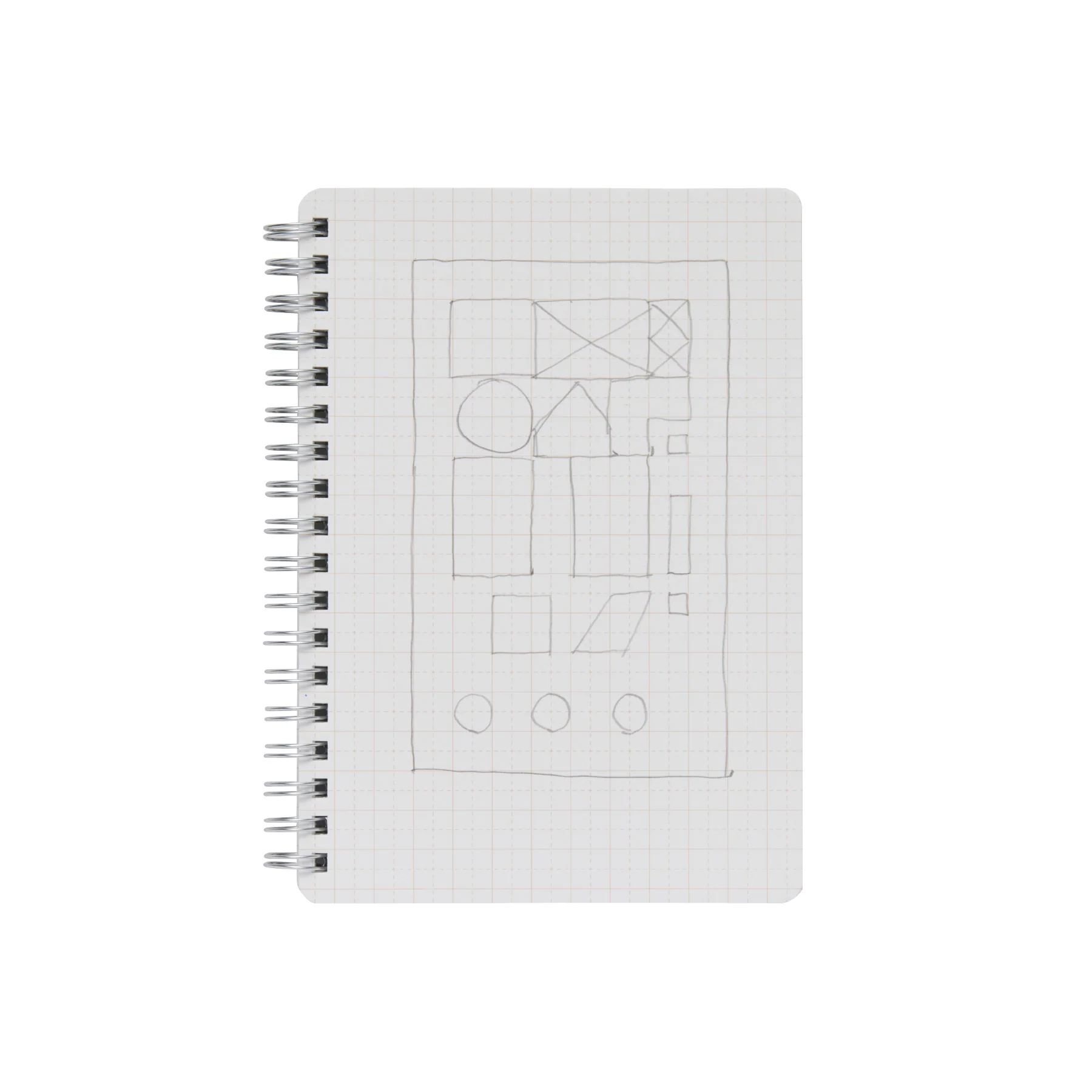 Wirebound Notebook B6 Grid - Image 12