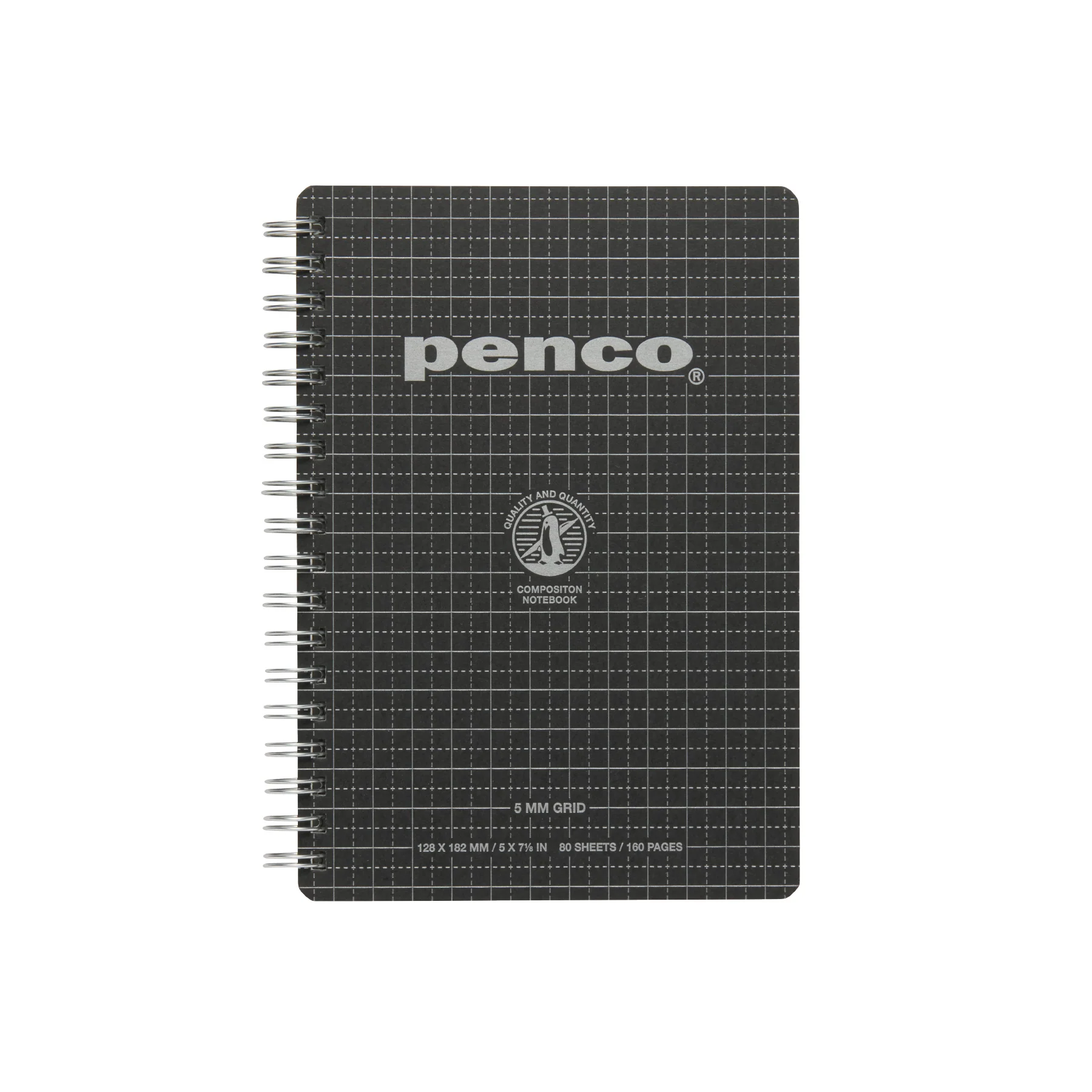 Wirebound Notebook B6 Grid - Image 2
