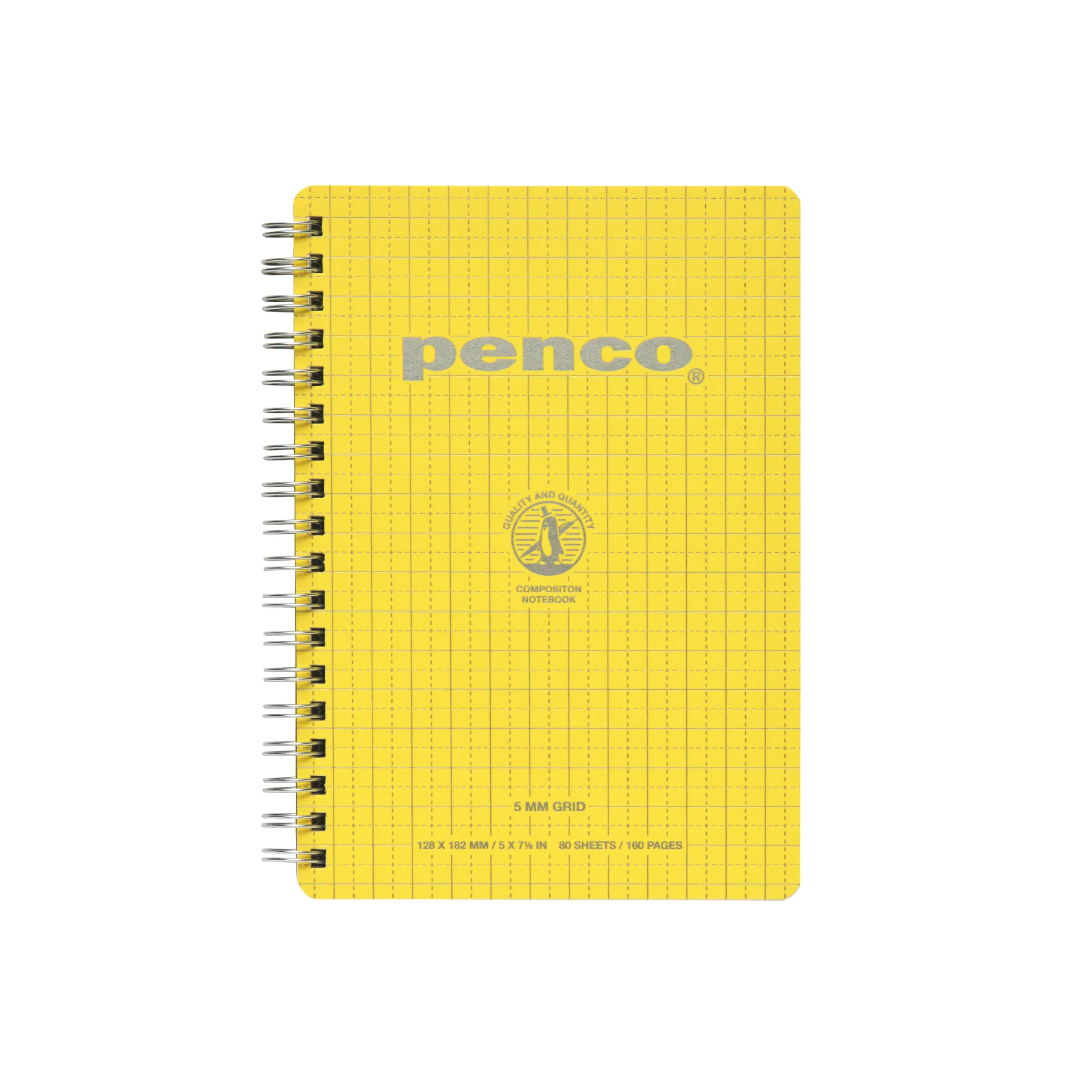 Wirebound Notebook B6 Grid - Image 3