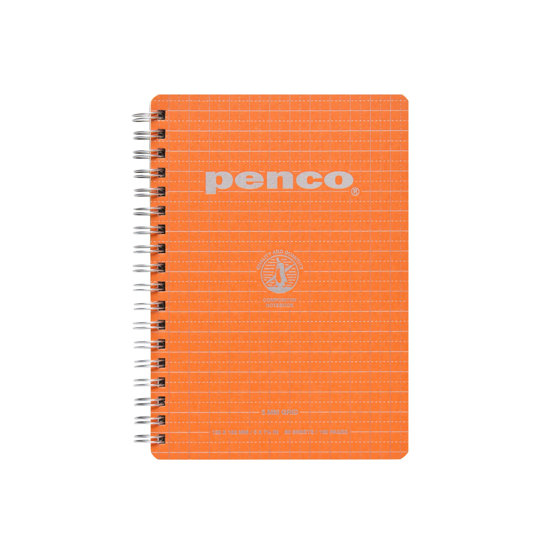 Wirebound Notebook B6 Grid - Image 4