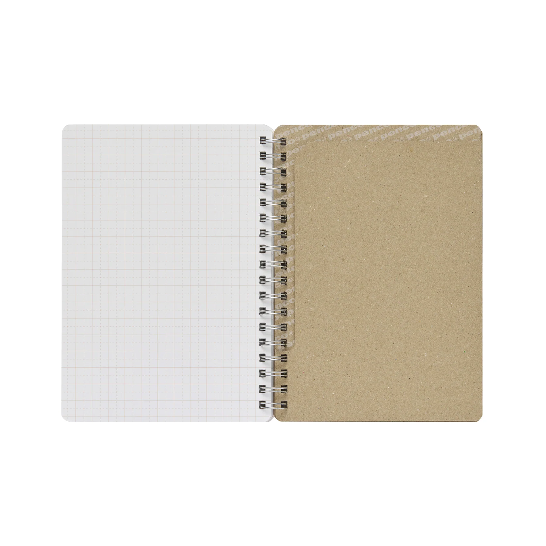 Wirebound Notebook B6 Grid - Image 8