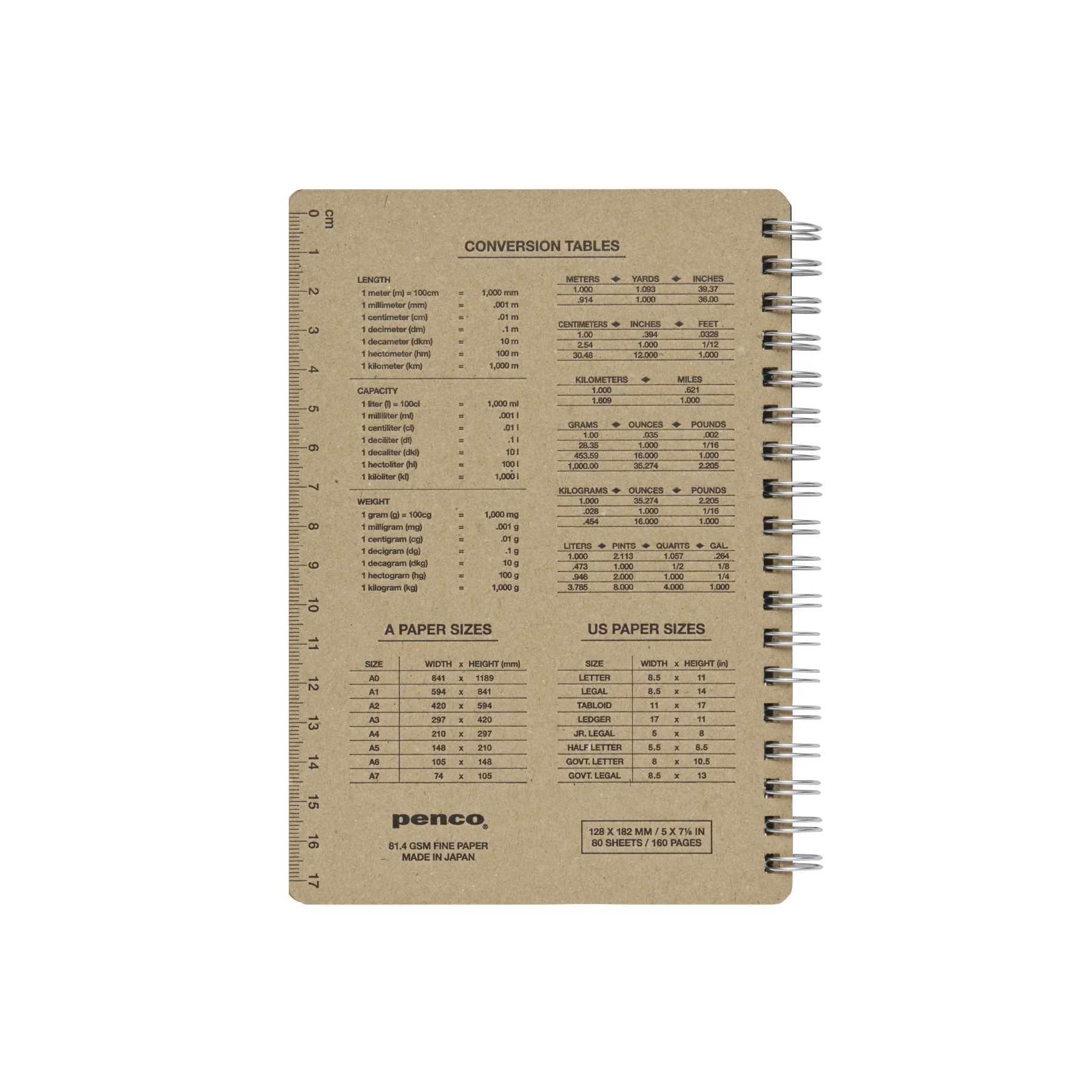 Wirebound Notebook B6 Ruled - Image 11